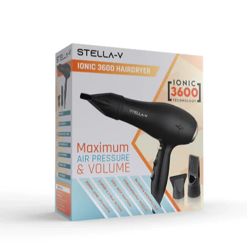 Stella-V Ionic 3600 Hair Dryer