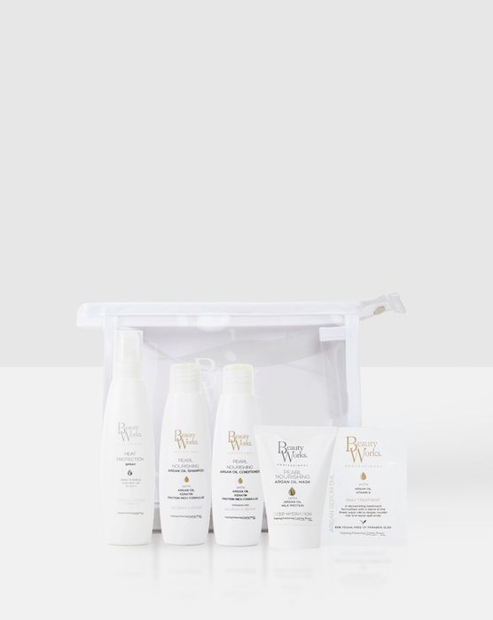 Beauty Works Argan Moisture Repair Kit - Sulfate Free Travel Set 50ml