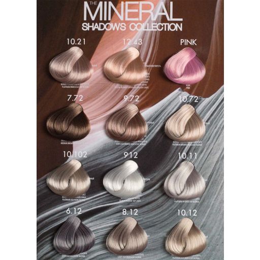 FarmaVita The Mineral Shadows Collection Shade Chart
