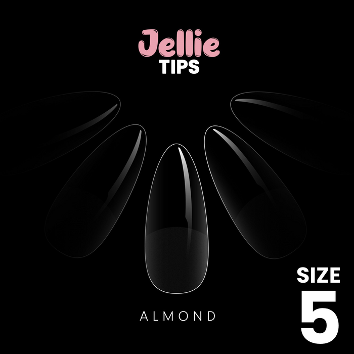 Halo Jellie Nail Tips Almond, 50 One Size, All Size's Available