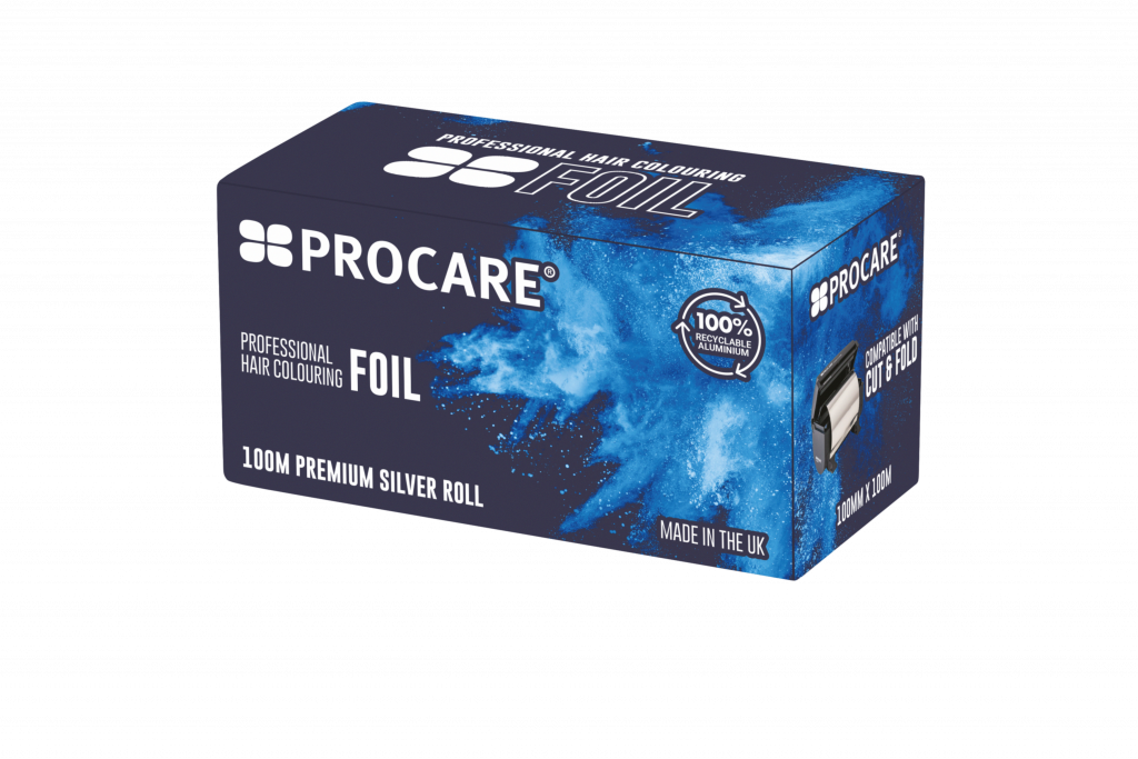 PROCARE PREMIUM SILVER HAIR FOIL 100MM X 100M