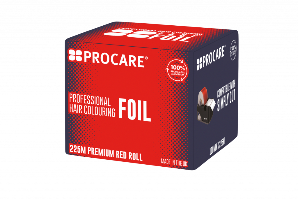 PROCARE PREMIUM COLOURED HAIR FOIL 120MM X 100MM