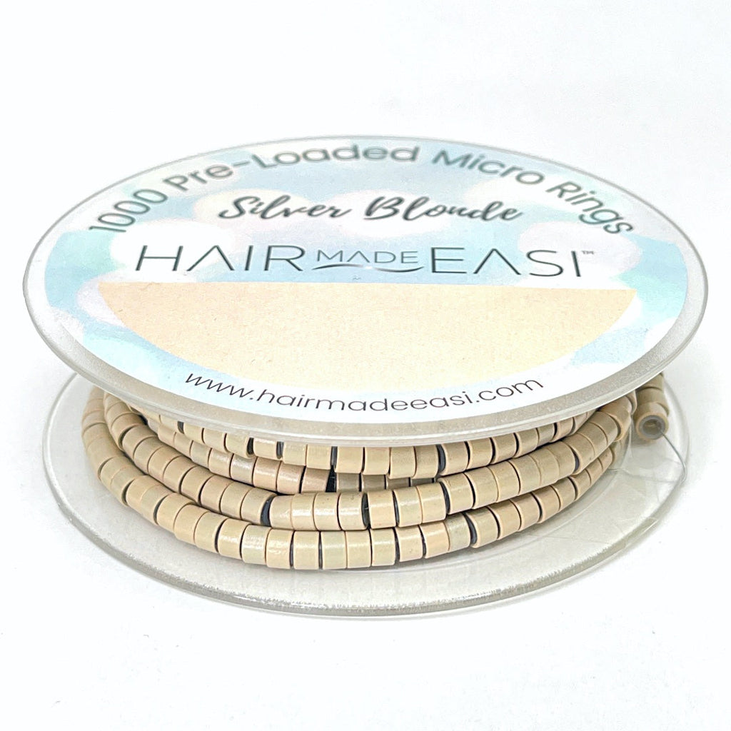 Pre - Loaded Silicone Lined Micro Rings 1000pcs