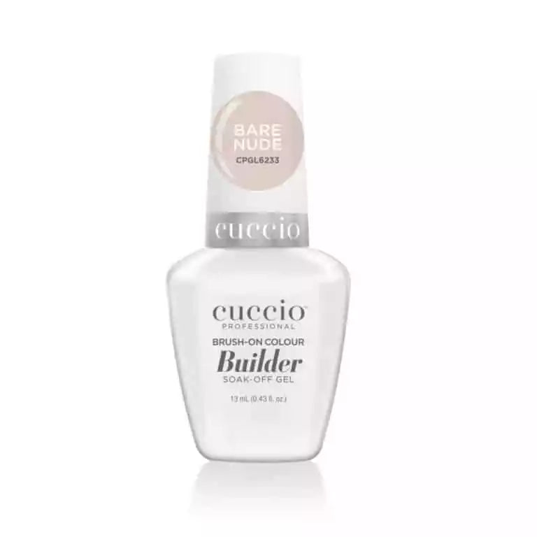 Brush on Colour Builder Gel with Calcium LED/UV 13ml- Bare Nude
