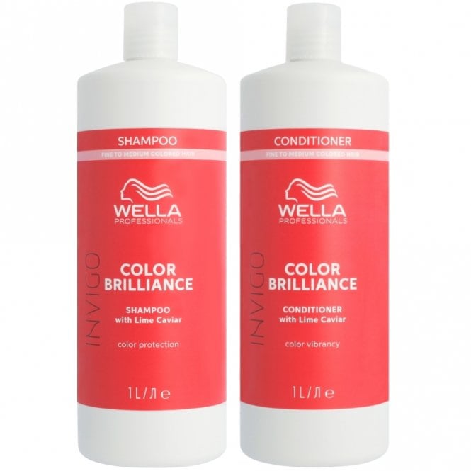 Wella Invigo Colour Brilliance Duo 2x 1000ml Shampoo & Conditioner