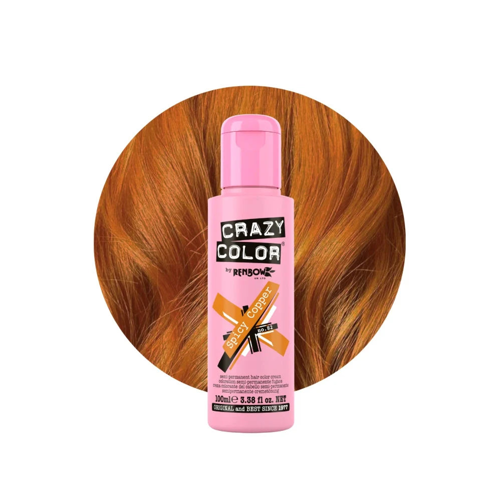 Crazy Color Semi Permanent Hair Color Cream 100ml