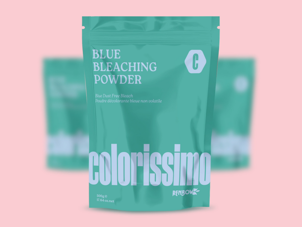 Colorissimo Dust Free Bleach Blue/White 500g