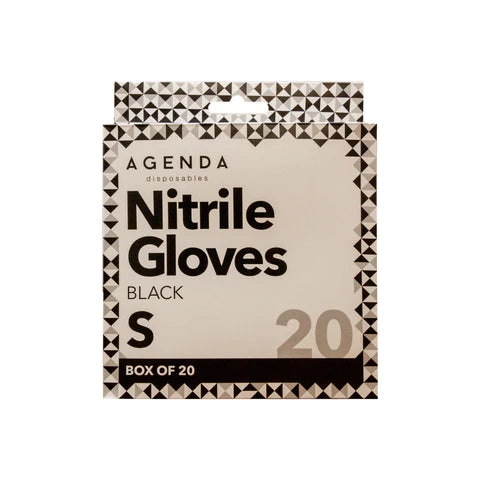 AGENDA Disposables - Nitrile Gloves - UltraFlex - Black - Medium