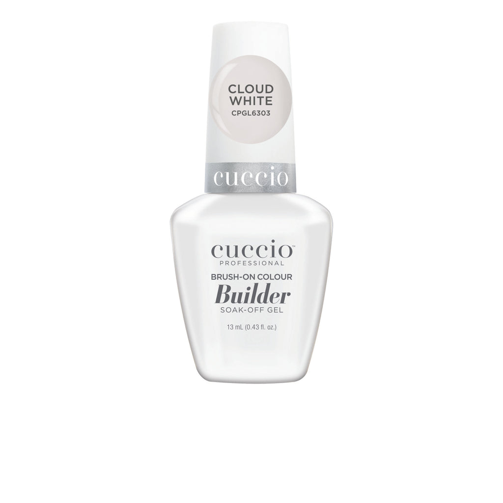 Brush on Colour Builder Gel with Calcium LED/UV 13ml- Cloud White