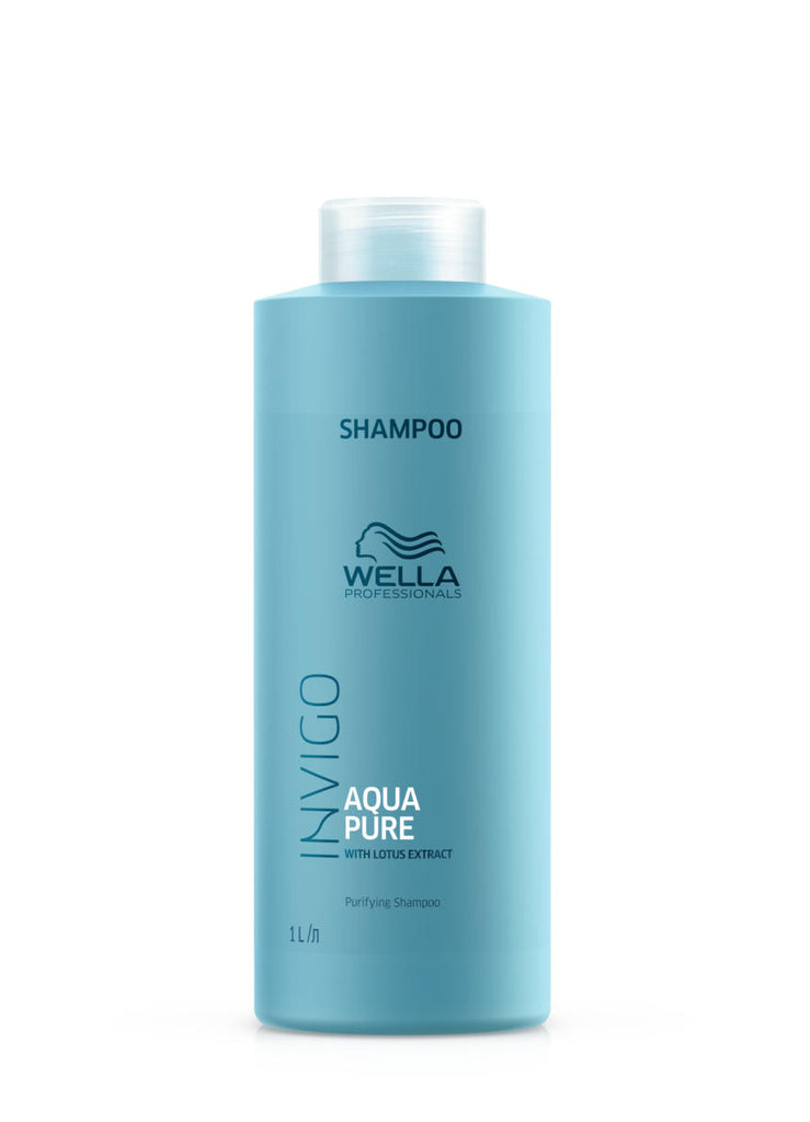 Wella Invigo Balance Aqua Pure Purifiying Shampoo 250ml or 1000ml