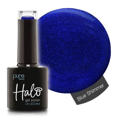 Halo Gel Polish 8ml Blue Shimmer
