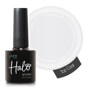 Halo Gel Polish Top Coat 8ml - 15ml