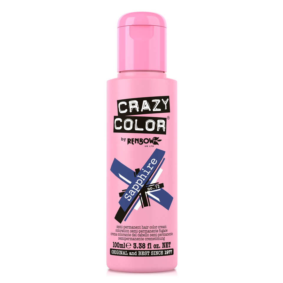 Crazy Color Semi Permanent Hair Color Cream 100ml