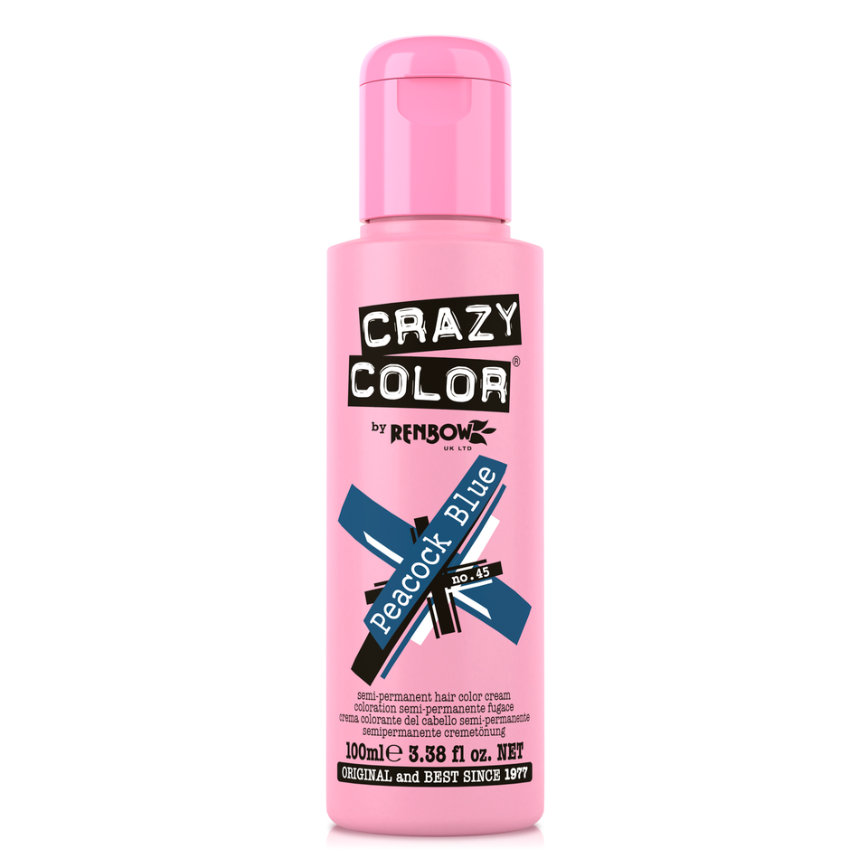 Crazy Color Semi Permanent Hair Color Cream 100ml