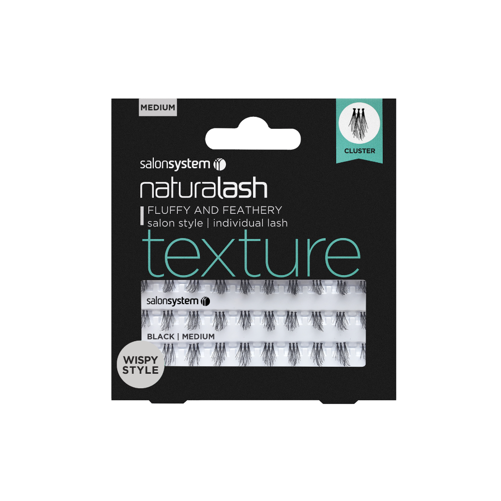 Texture Individual Lashes Wispy Style Medium