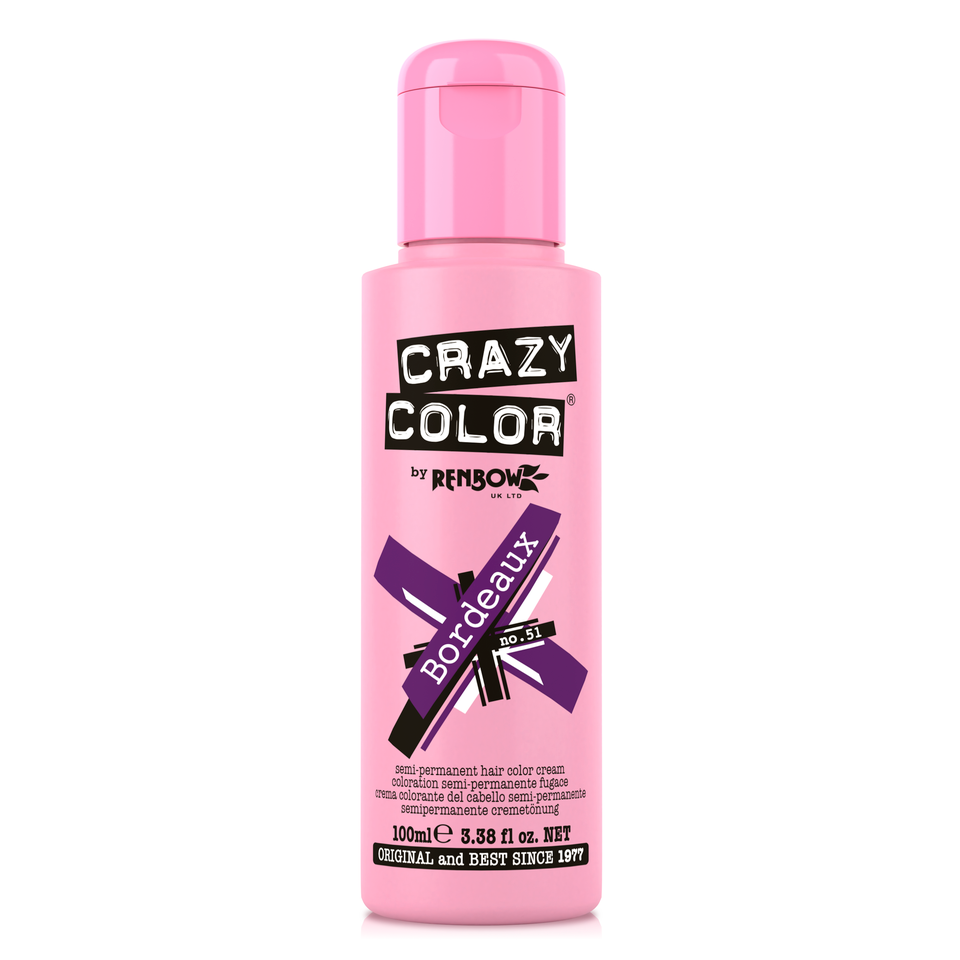 Crazy Color Semi Permanent Hair Color Cream 100ml